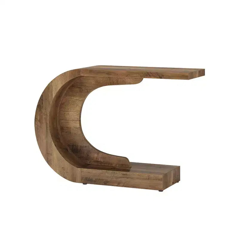 Elegante Tavolino da Ingresso a C, Consolle/Tavolo d'Appoggio/Accento Multi-uso