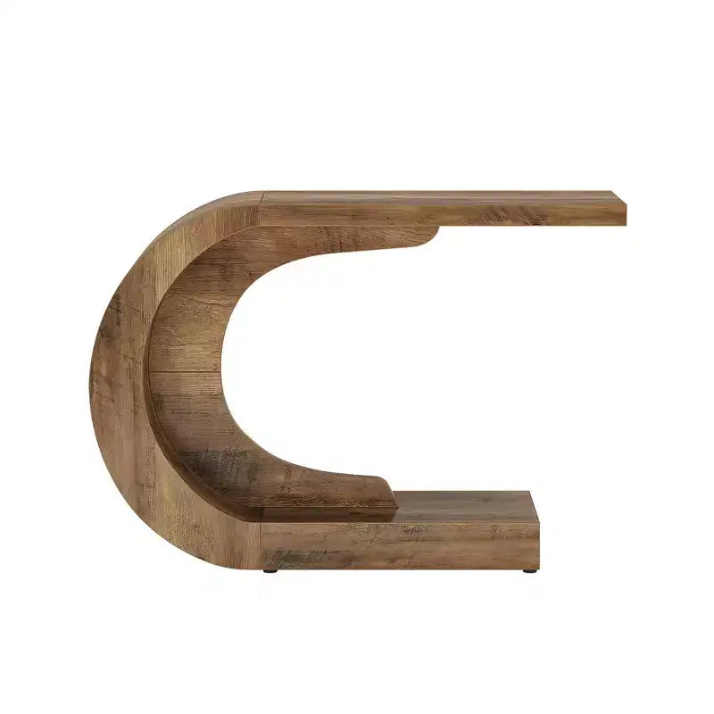 Elegante Tavolino da Ingresso a C, Consolle/Tavolo d'Appoggio/Accento Multi-uso