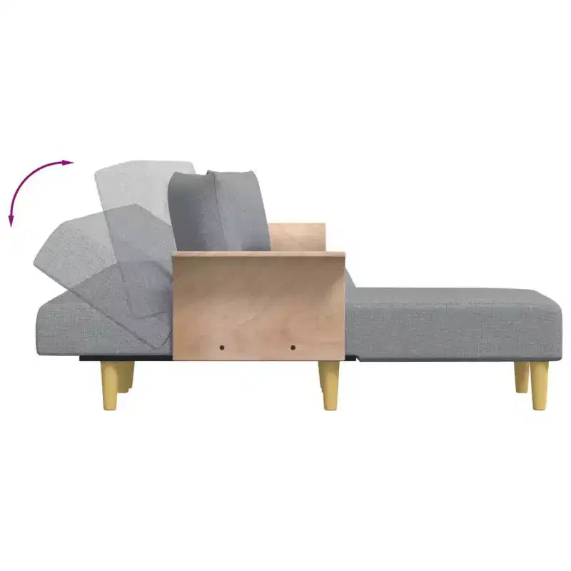 Divano Letto, Divano Estraibile per Soggiorno, Tessuto