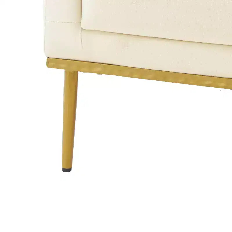 Poltrona moderna in velluto con cuscino