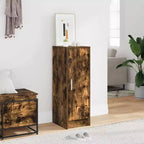 Scarpiera in legno multistrato rovere affumicato, media