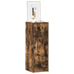 Scarpiera in legno multistrato rovere affumicato, media