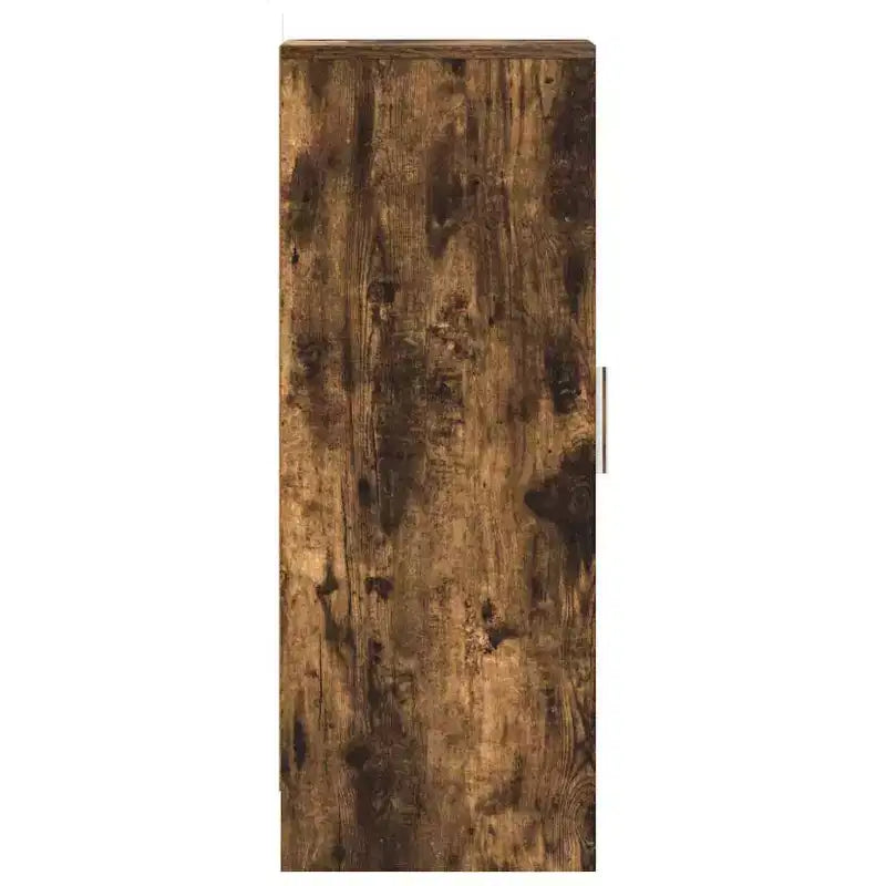 Scarpiera in legno multistrato rovere affumicato, media