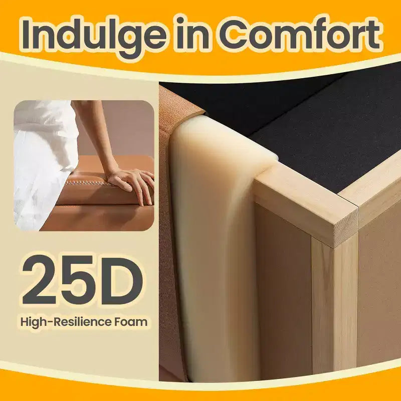 Panca Contenitore, Panca da Letto Contenitore, Panca da Ingresso, Ottomana con Cerniere di Sicurezza, Carico 300 kg