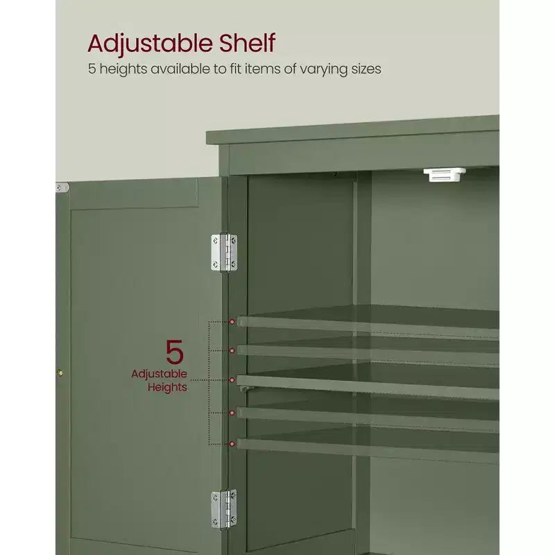 Mobiletto Contenitore da Bagno a Terra, Unità Contenitore da Bagno, Mobiletto Autoportante con 2 Cassetti e 2 Ante
